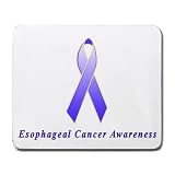 Esophageal Cancer Awareness Ribbon Mouse Pad