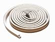 M-D Building Products 63628 All-Climate EPDM Weatherstrip, D Strip for large gaps, 17 Feet, White