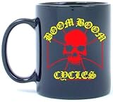 Boom Boom Cycles Official Glossy Ceramic Coffee Cup Mug