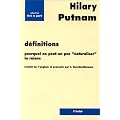 D�finitions : Pourquoi ne peut-on pas "naturaliser"...