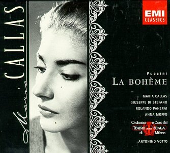 CD-Charts  Music : Puccini: La Boheme (complete opera) with Maria Callas, Giuseppe di Stefano, Anna Moffo, Antonino Votto, Chorus & Orchestra of La Scala, Milan
