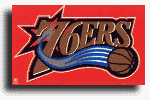 Philadelpia 76er's - NBA Flag