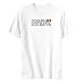 T-Shirt White Elegant Flag 