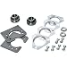 Go-Kart Live Axle Bearing Kit For 1in. Axle With 3 Hole Flangettes