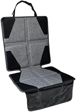 Kinds of Mind Premium Seat Protector for Under Car Seat - Universal Fit Auto & Vehicle Bucket Seat Protectors Cover for Upholstery - Perfect Baby or Child Safety Booster Seats Accessories