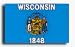 Wisconsin Polyester State Flags