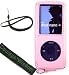 Apple iPod Nano Carrying Case Package for Apple 3rd / 4th Generation Skin Cover + Screen Protector and Wisdom*Courage Neckstrap Compatible with Nike+iPod 4G 4 GB 8 GB 16 GB 16GB nano Chromatic (ipod nano not included), Ipod nano 4th gen, Froza Pink