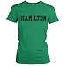 Hamilton Collegiate Ladies Fine Jersey T-Shirt (Black)