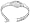 Movado Women's Amorosa Stainless Steel Bangle Bracelet Watch #0604759