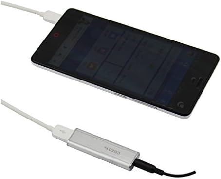 COZOY Aluminum Shell Mini Bass Boost Portable Audio Amplifier Earphone Amplifier 24bit/192khz for Samsung iPhone 5/5s/6/6 plus iPad iPod