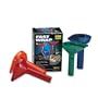 MMF Industries Coin Counting Tubes, 4 Color-Coded Tubes for Pennies through Quarters, Assorted Colors (224000400)