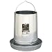 Hanging Poultry & Gamebird Feeder with Feed Pan, 30 Lb Galvanized Steel