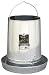 Hanging Poultry & Gamebird Feeder with Feed Pan, 30 Lb Galvanized Steel