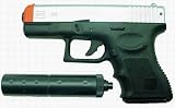 Airsoft Spring Pistol Black Heavy Weight SP-119BS-G-G33