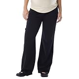 Liz Lange for Target Heather Fold-Over Panel Pants - Black