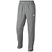 Nike Club Swoosh Men's Fleece Sweatpants Pants Classic Fit, XX-Large - Heather Grey/White