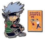 Naruto Kakashi & Romanic Book Pin Set GE-7491