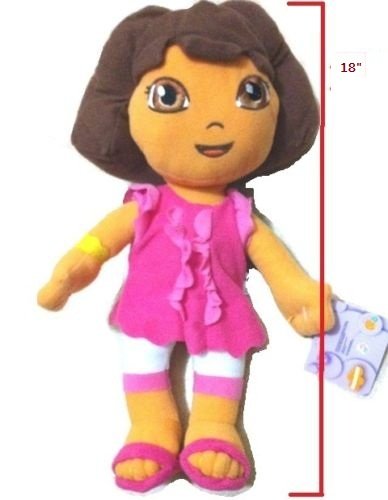 16" Large Dora the Explorer - TY Beanie Buddy