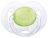 Philips AVENT BPA Free Translucent Orthodontic Infant Pacifier, 0-6 Months, Color May Vary