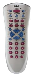 RCA RCU410MS Universal 4 Device Remote Control (Platinum)