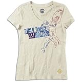 New York Giants Retro Sport Women's The Catch V-Neck T-Shirt