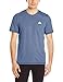 adidas Men's Aeroknit Short Sleeve Tee, Collegiate Navy/Colored Heather, Large