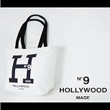 【HOLLYWOOD MADE(ハリウッドメイド)】プリントトートバッグ(HOLLYWOOD)