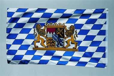 Childrens Toyshop  Spielwaren : Bayerische Fahne Land Bayern 90x150cm Oktoberfest
