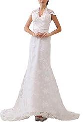 Lace Sheath  Dress with a Chapel Train 