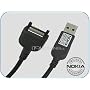 Genuine Nokia CA-53 CA53 Data Cable For Nokia 3230, 3250, 3300, 5500, 6070, 6103, 6111, 6125, 6131, 6151, 6170, 6230, 6230i, 6233, 6234, 6260, 6270, 6280, 6630, 6650, 6670, 6680, 6681, 7270, 7370, 7373, 7390, 7600, 7610, 7700, 7710, 9300, 9300i, 9500, E50, E60, E61, E70, N70, N71, N72, N73, N80, N83, N90, N92