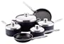 Farberware Cook 'n' Ease 10-Piece Cookware Set, Blue