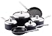 Farberware Cook 'n' Ease 10-Piece Cookware Set, Blue