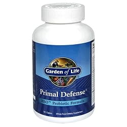 Garden of Life Primal Defense HSO Probiotics Formula, Caplets, 180-Count Bottle