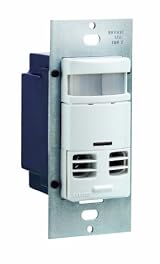 Ultrasonic/Infrared, Multi-Technology Wall Switch Sensor, No Neutral, 2400 sq. ft. Major & 400 sq. ft. Minor Motion Coverage, OSSMT-GD