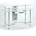 Jual LRF Large Rectangular Frosted-Glass Computer Desk from Stand & Deliver