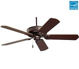Emerson Fans CF755ORB 50" Designer Traditional Energy Star Oil-Rubbed Bronze Ceiling Fan w/ Blades