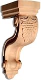 10 h X 3 w X 6 d - Small Maple Wood Corbels
