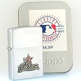 Houston Astros Zippo Lighter - MLB Baseball Fan Shop Sports Team Merchandise