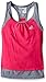 adidas Girls' Big Ultimate Tank, Shock Pink, Medium