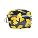 UM University of Michigan Logo Micro Purse Coin Key ID Case -SMALL WRIST WALLET for Man or Woman - Runners Joggers Walkers Fits most Digital Cameras, Running Accessories