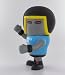 Figure Soft Vinyl Kinnikuman Muscleman WARS MAN 8 inch_s-3