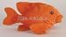 Wildlife / Domestic Animals : Garibaldi Tropical Aquarium Fish 9" Plush Stuffed Animal Toy