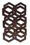 Boom Hive Wine Rack, Natural Walnut