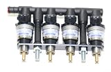 Zoom Produkt-Bild: Keihin Einspritzrail Prins VSI 4-Zyl - Wei&szlig; 42cc (8,50-15,00KW / Zyl.)