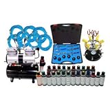 Airbrush Depot KIT-CAKE-196 COMMERCIAL 6-AIRBRUSH CAKE KIT COMP HOSE A