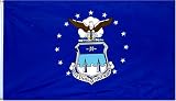 Air Force Academy Flag - 3 foot by 5 foot Polyester (NEW)