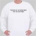 Tired of screwing? Try riveting! Sweatshirt