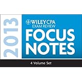 wiley cpa examination review 2013 focus notes set