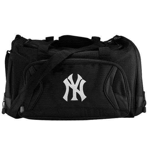 MLB New York Yankees Flyby Duffle (Large, Black)