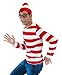 Elope Men's Where's Waldo Costume Kit